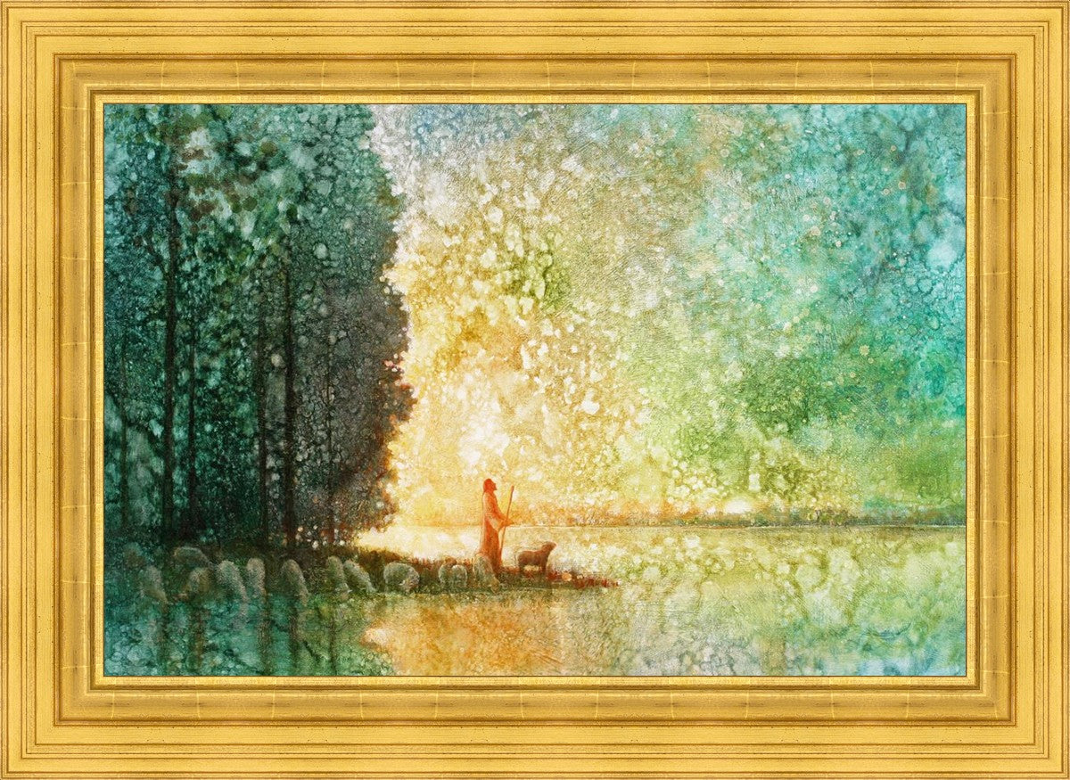 Beside Quiet Waters - Premium Home Decor for Relaxing Spaces | Perfect for Living Rooms, Bedrooms & Meditation Areas