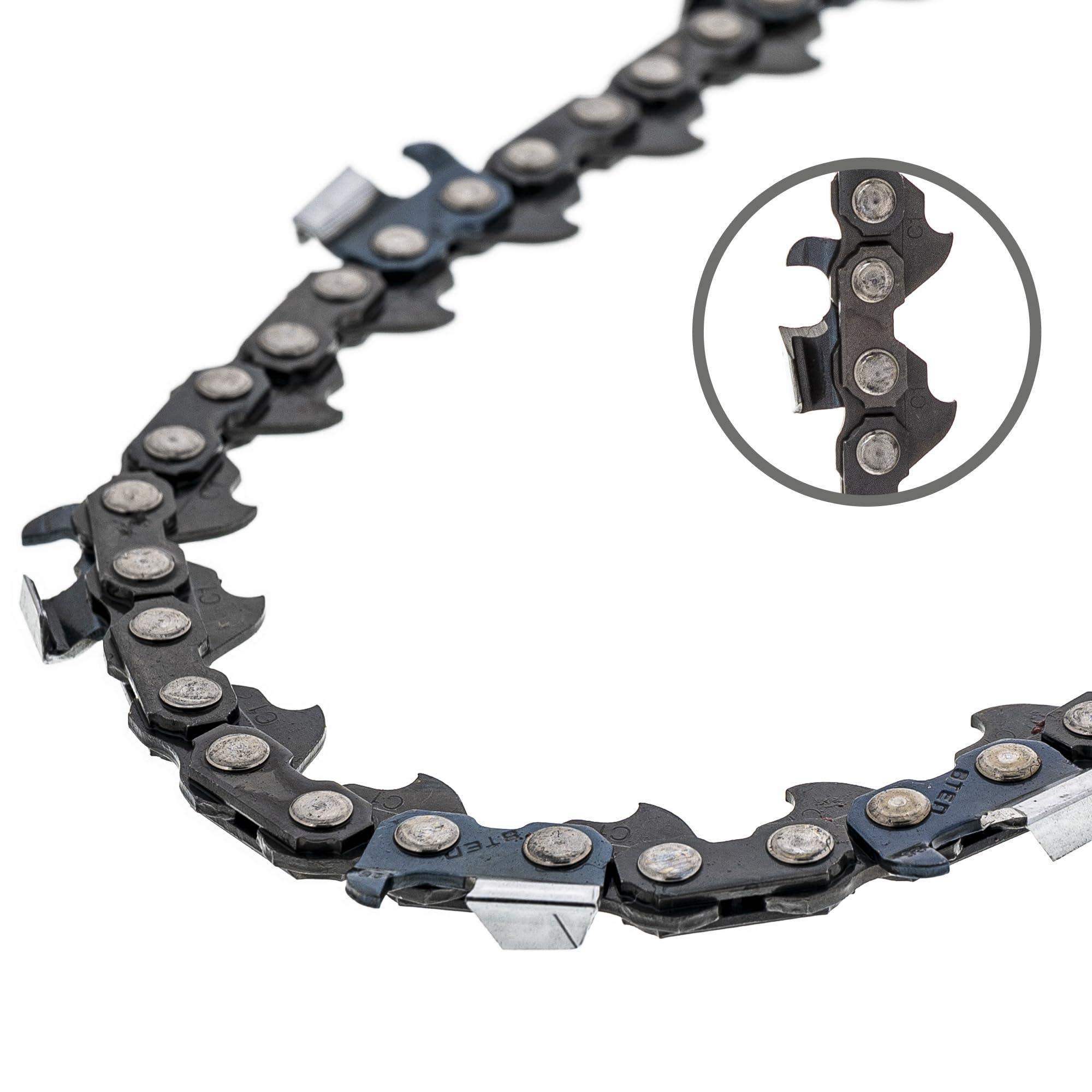 5 Pack Full Chisel Skip Tooth Chainsaw Chain 32 Inch .050 3/8 105 DL - Compatible with Husqvarna 372XP, Echo CS-600P, Jonsered 670 - Ideal for Professional Logging, Tree Felling & Heavy-Duty Wood Cutting