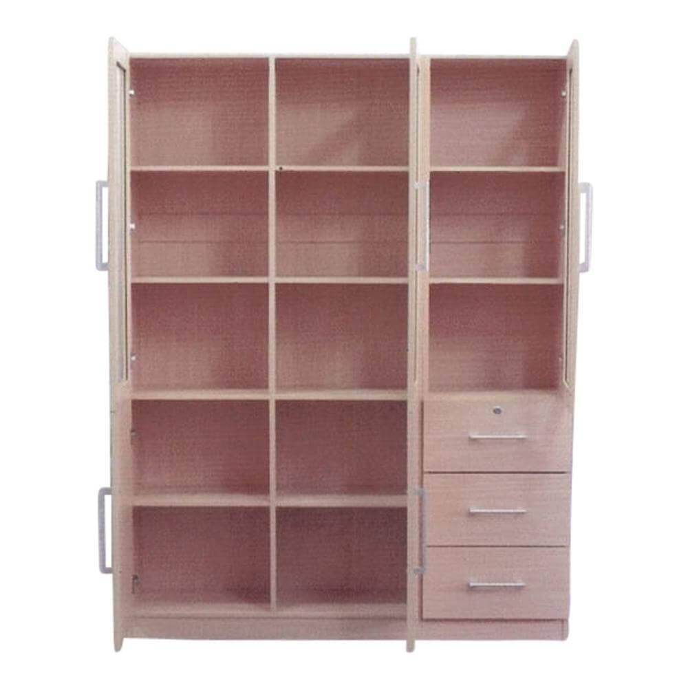 Micah II Display Bookshelf - Modern Wooden Bookcase for Home & Office - Perfect for Living Room, Bedroom, and Study Organization