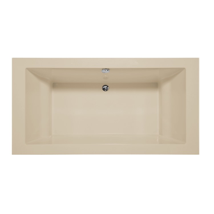 Premium Mellenie Drop-In Air Tub - 6 Jet Acrylic Bathtub 70x36x22.5 Inch Rectangular Soaker - Designer Collection for Luxury Bathrooms & Spa Relaxation at Home
