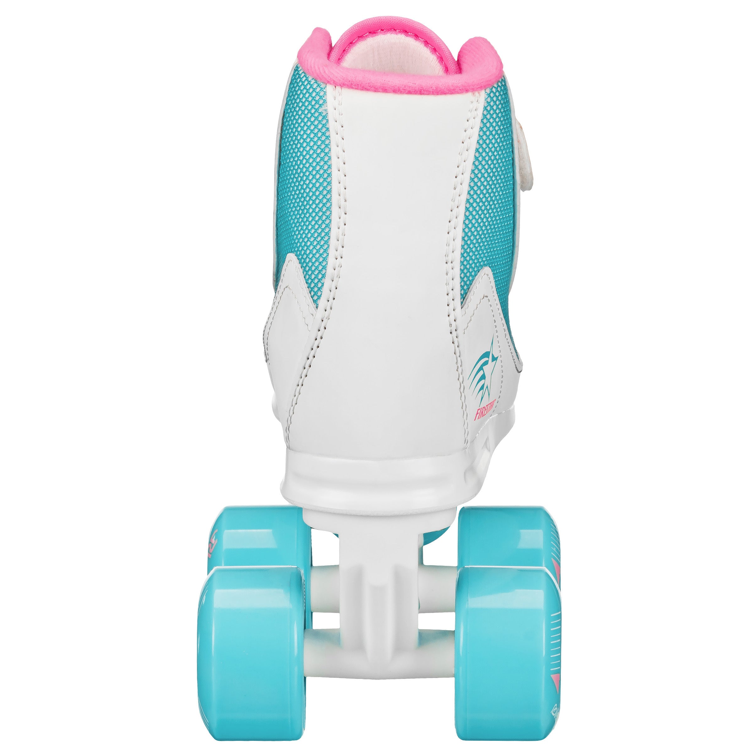 FireStar Youth Girls Roller Skates - Adjustable Quad Roller Skates for Kids Ages 5-12, Outdoor & Indoor Skating, Birthday Gifts for Girls (Pink) - Perfect for Rinks, Parks, and Birthday Parties