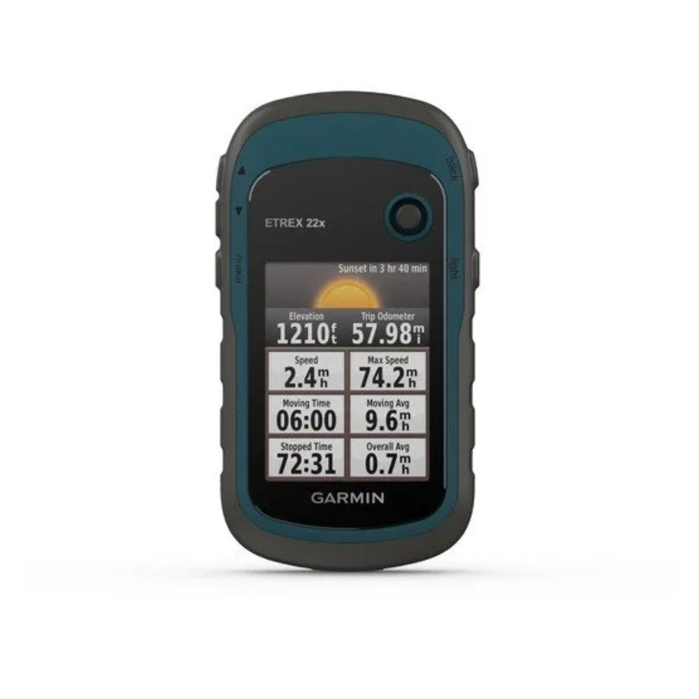 Garmin eTrex 22x Handheld GPS Navigator - Hiking, Camping & Outdoor Adventures | High-Sensitivity GPS Receiver, 2.2