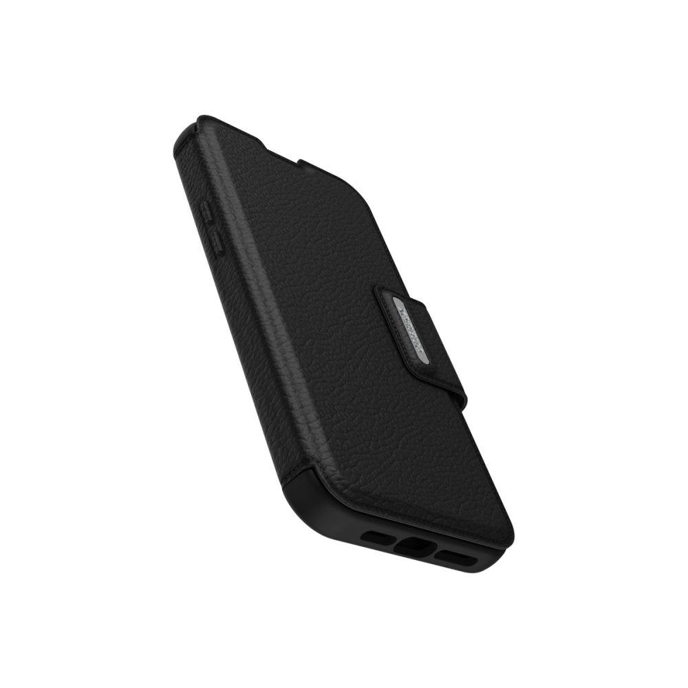 OtterBox Strada Folio Leather Wallet Case for iPhone 14 Pro Max - Slim Protective Cover with RFID Blocking & Card Holder | Perfect for Business, Travel & Everyday Use