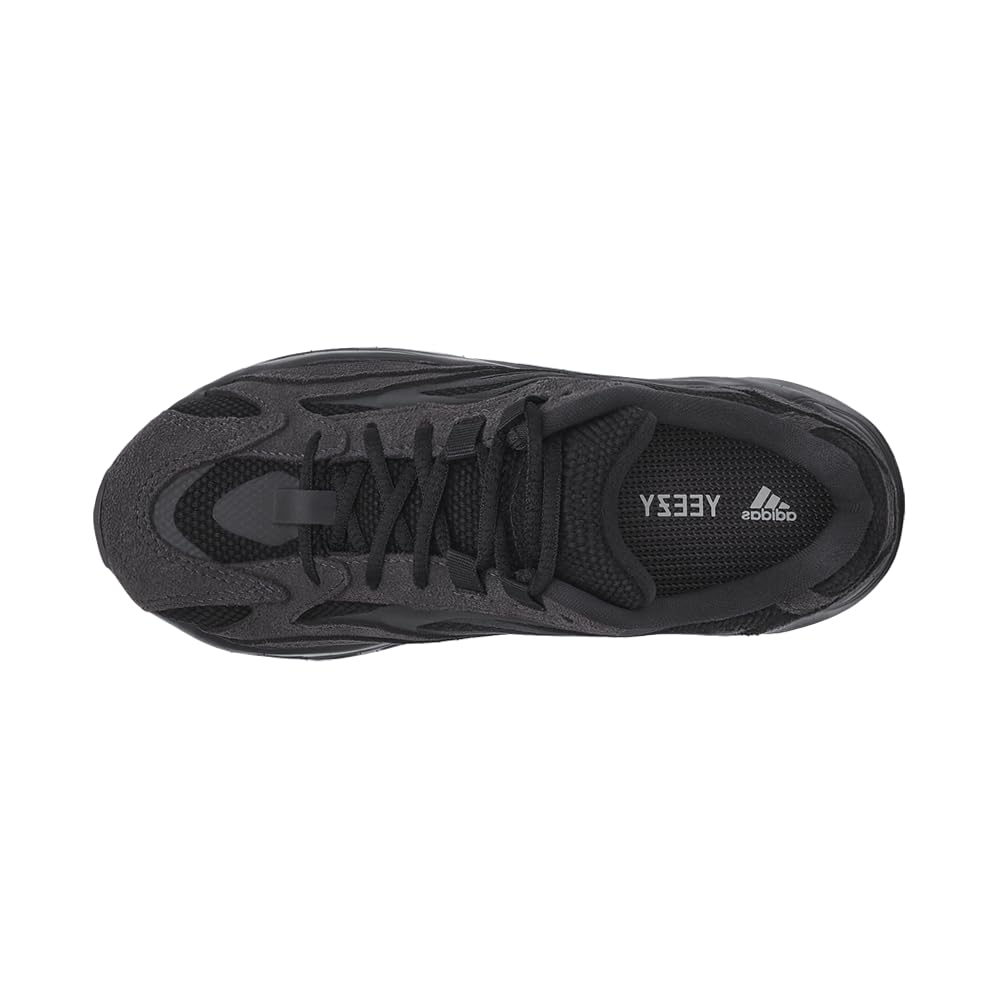 adidas Kids Boys Yeezy Boost 700 V2 Lace Up Sneakers - Black | Comfortable Casual Shoes for Boys | Perfect for School, Playground & Daily Wear