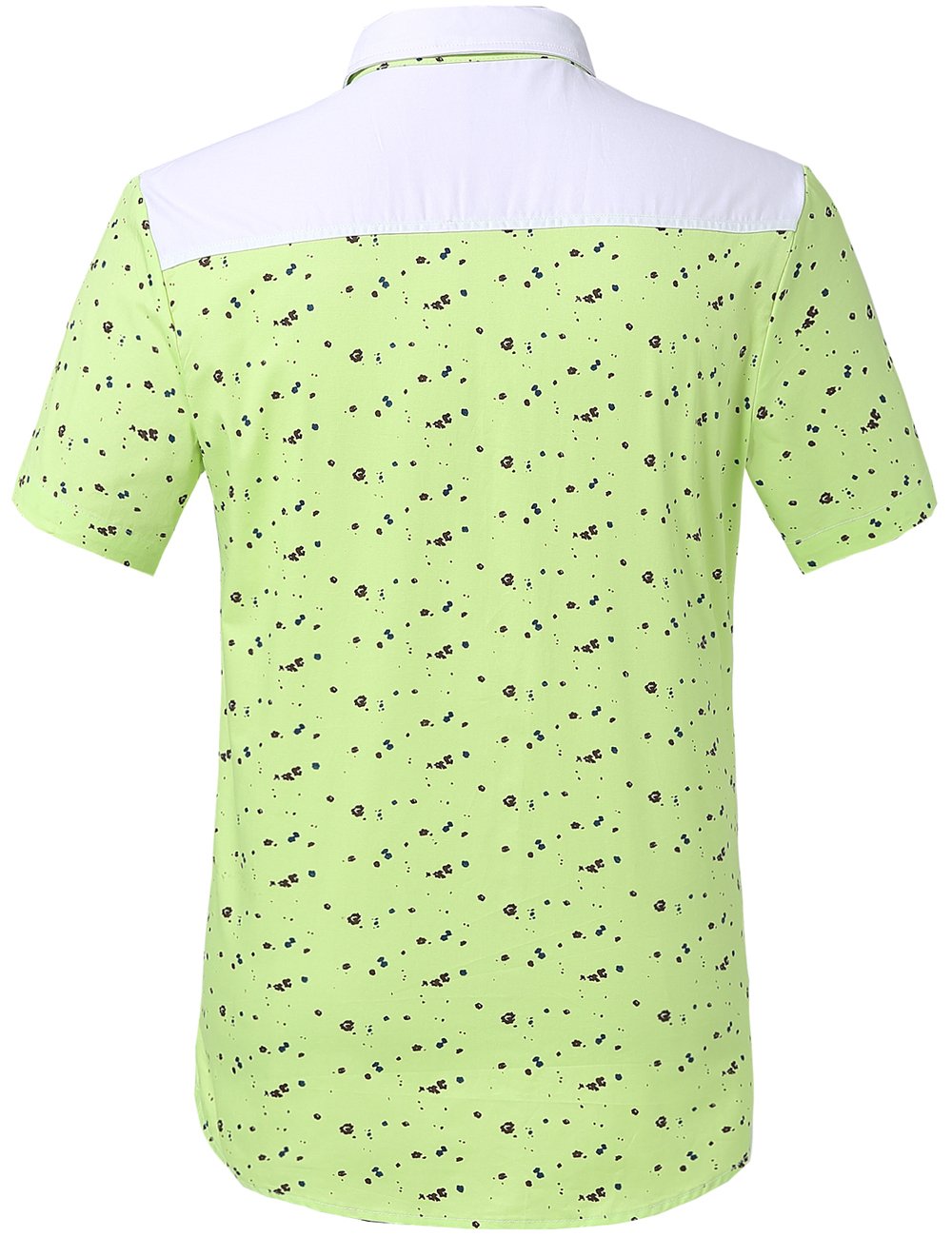 Stylish Men's Casual Dress Shirts - Cotton Short Sleeve Button Up Shirt with Pocket for Summer | Office Wear & Outdoor Activities