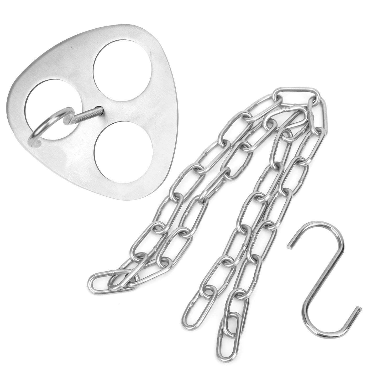 Velaurs Heavy Duty Camping Hanging Chain with 90kg Load Capacity - Adjustable Outdoor Tripod for Camping Gear, Lanterns & Cookware - Perfect for Backpacking, Hiking & Outdoor Adventures