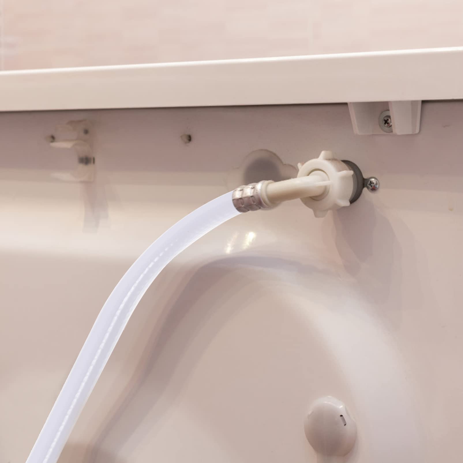 PVC Washing Machine Hose Extension - 3 Meter Long Washer Hose for Laundry Room, RV, and Mobile Home Use