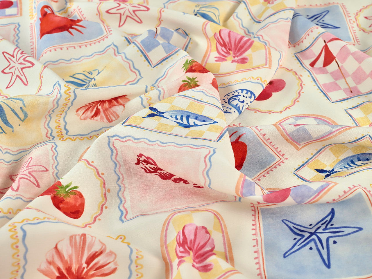 Premium Viscose Linen Blend Fabric by Cartolina - Soft, Breathable & Durable Material for Dresses, Blouses & Home Decor
