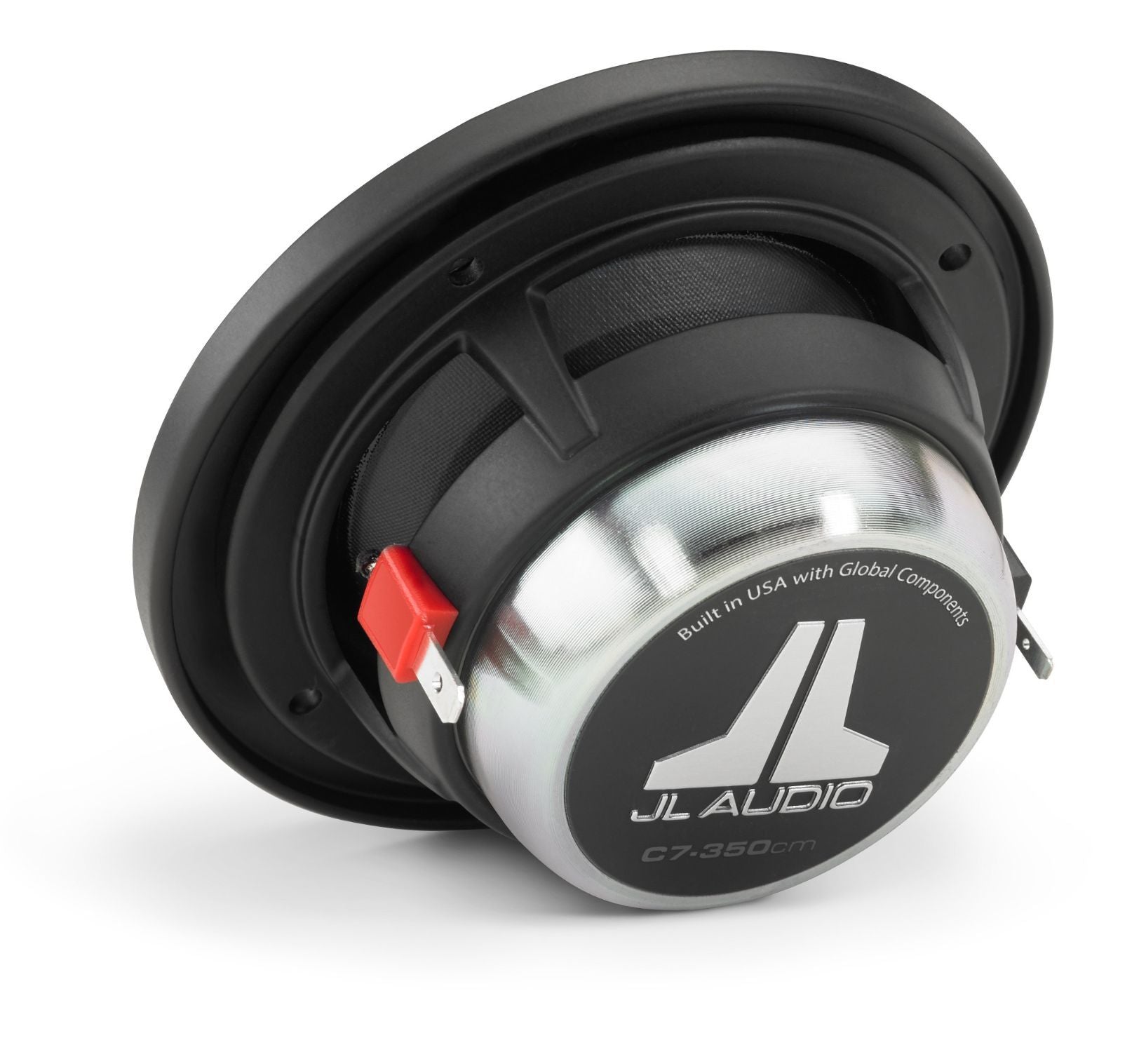 JL Audio C7-350cm C7 Series 3 Component Midrange Speaker - Single 200W RMS for Car Audio Systems & Marine Stereo Upgrades