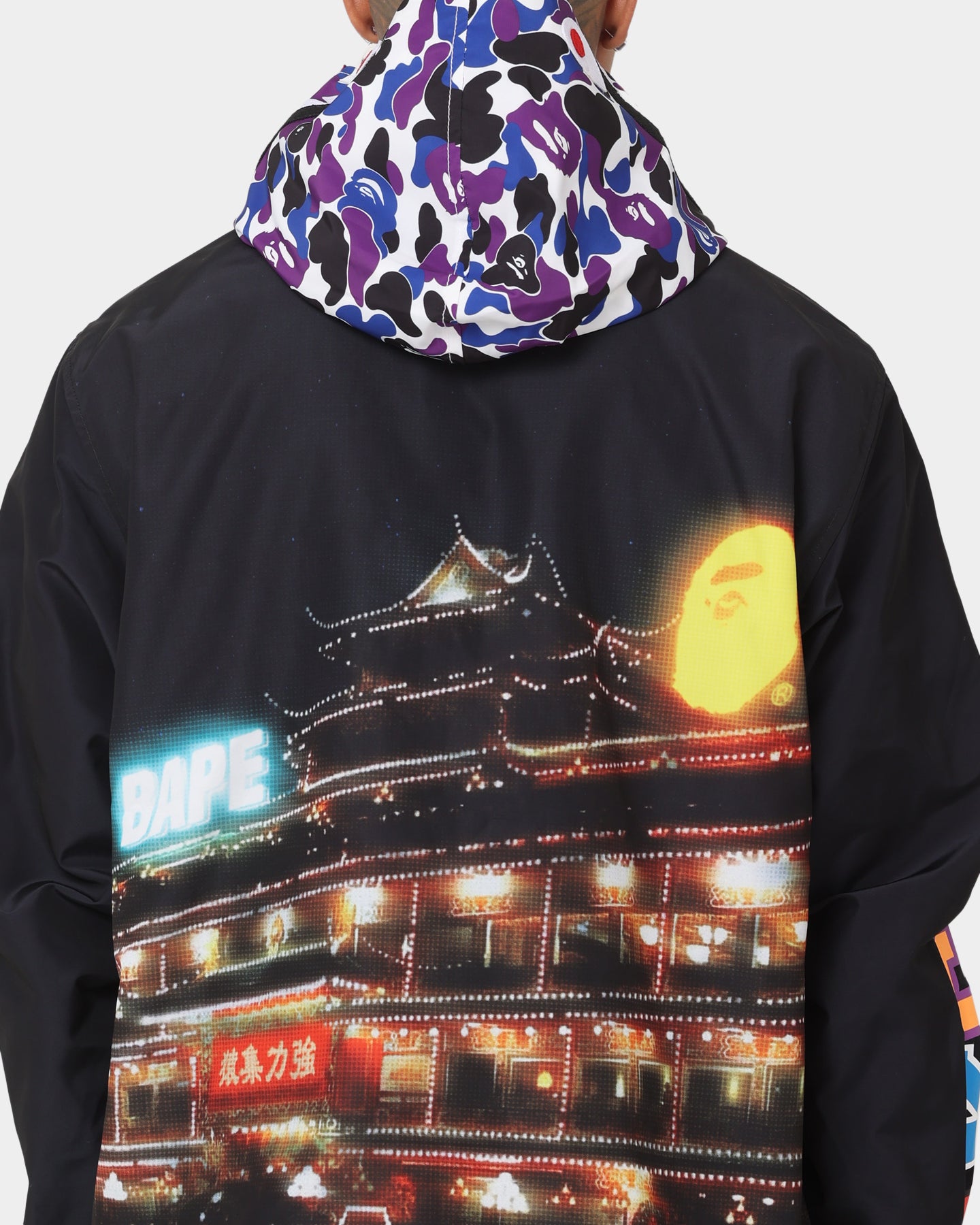 BAPE 16th Anniversary Jacket - Black | Limited Edition BAPE Store Hong Kong Exclusive | Streetwear Fashion for Men & Women | Perfect for Urban Outfits & Casual Wear