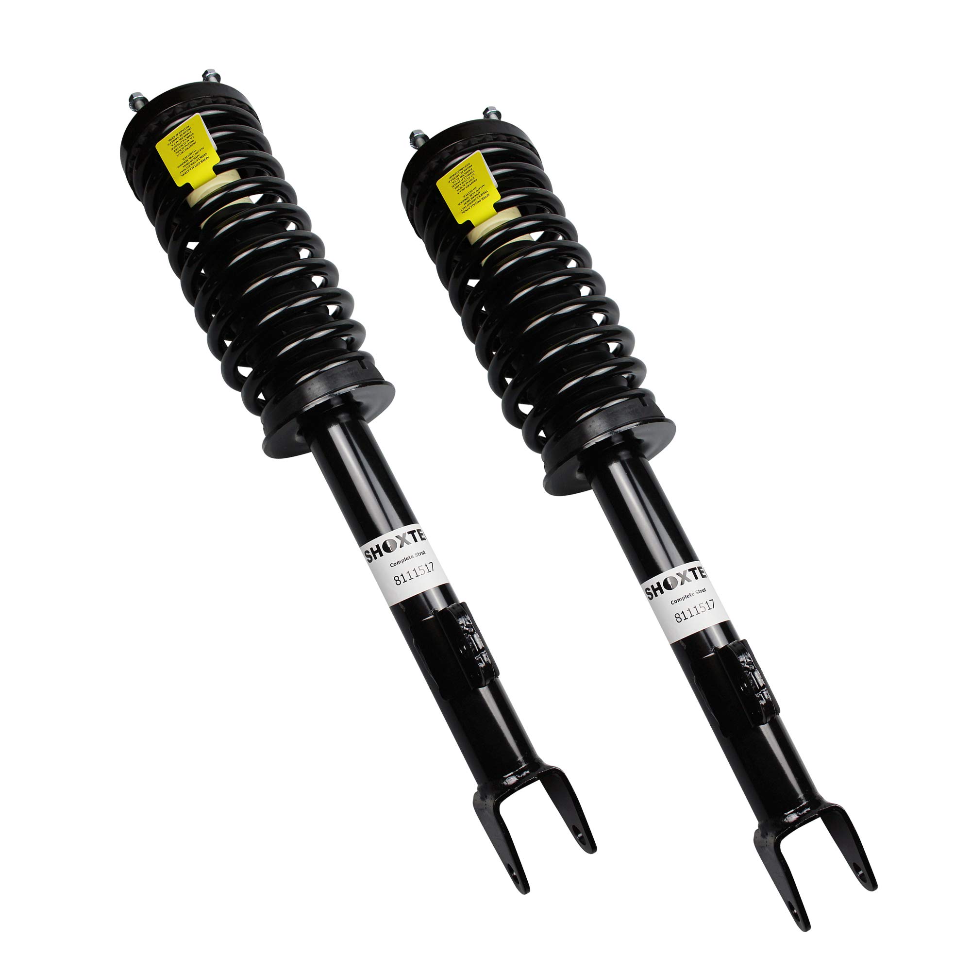Shoxtec Front Pair Complete Struts Replacement for 2005-2010 Chrysler 300, 2006-2009 Dodge Charger & 2005-2008 Dodge Magnum - Coil Spring Shock Absorber Kit (Replaces Part #172248) - Smooth Ride & Improved Handling for Daily Commute & Highway Driving