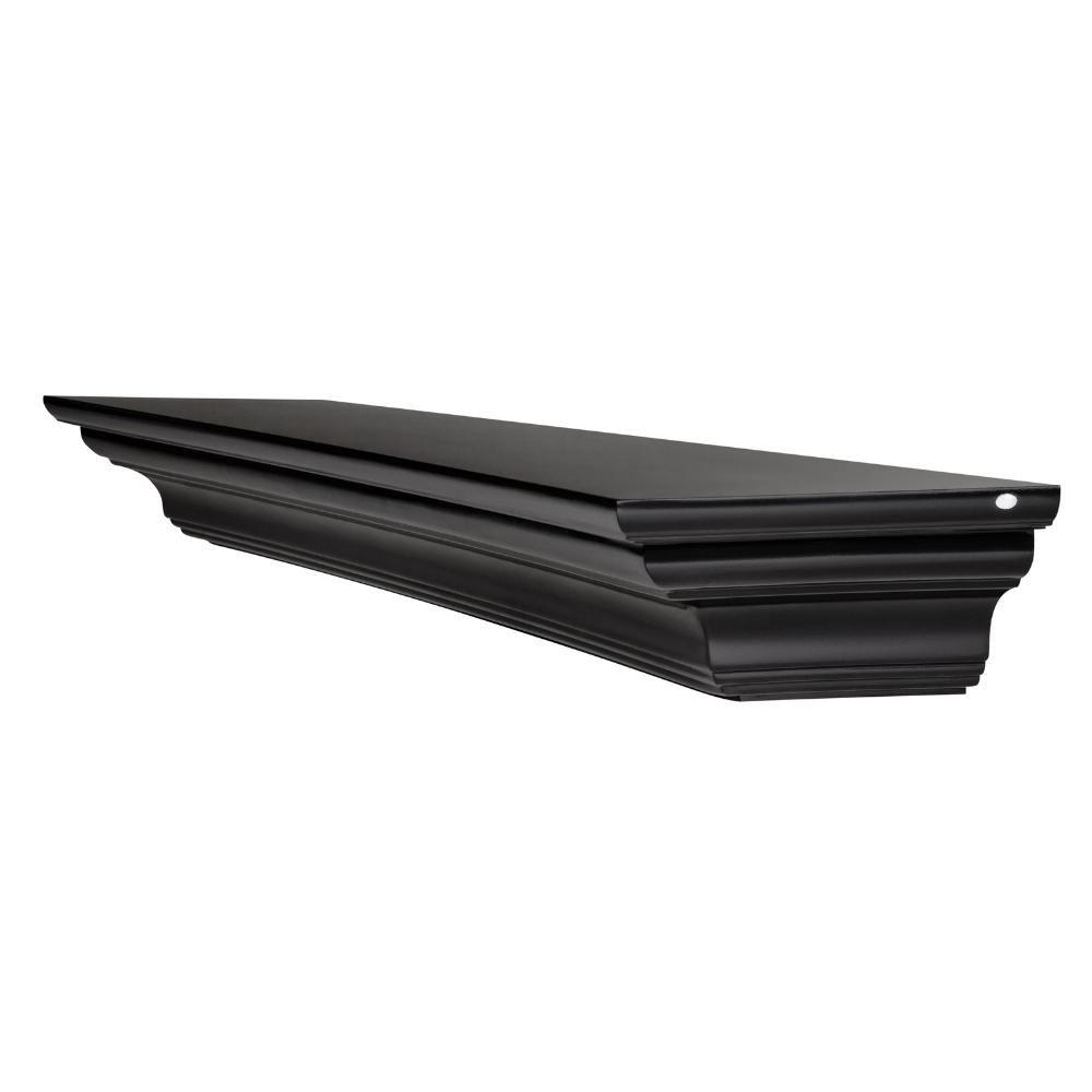 Pearl Mantels Crestwood MDF Fireplace Mantel Shelf - Rustic Wood Beam Style for Living Room, Bedroom & Home Decor