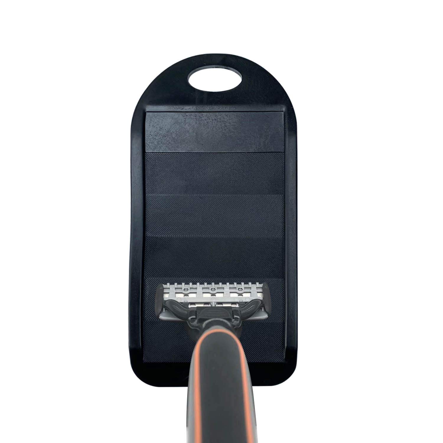 Premium Razor Blade Sharpener & Cleaner Tool - Extends Blade Life, Keeps Razors Sharp & Hygienic (Black, 4.92