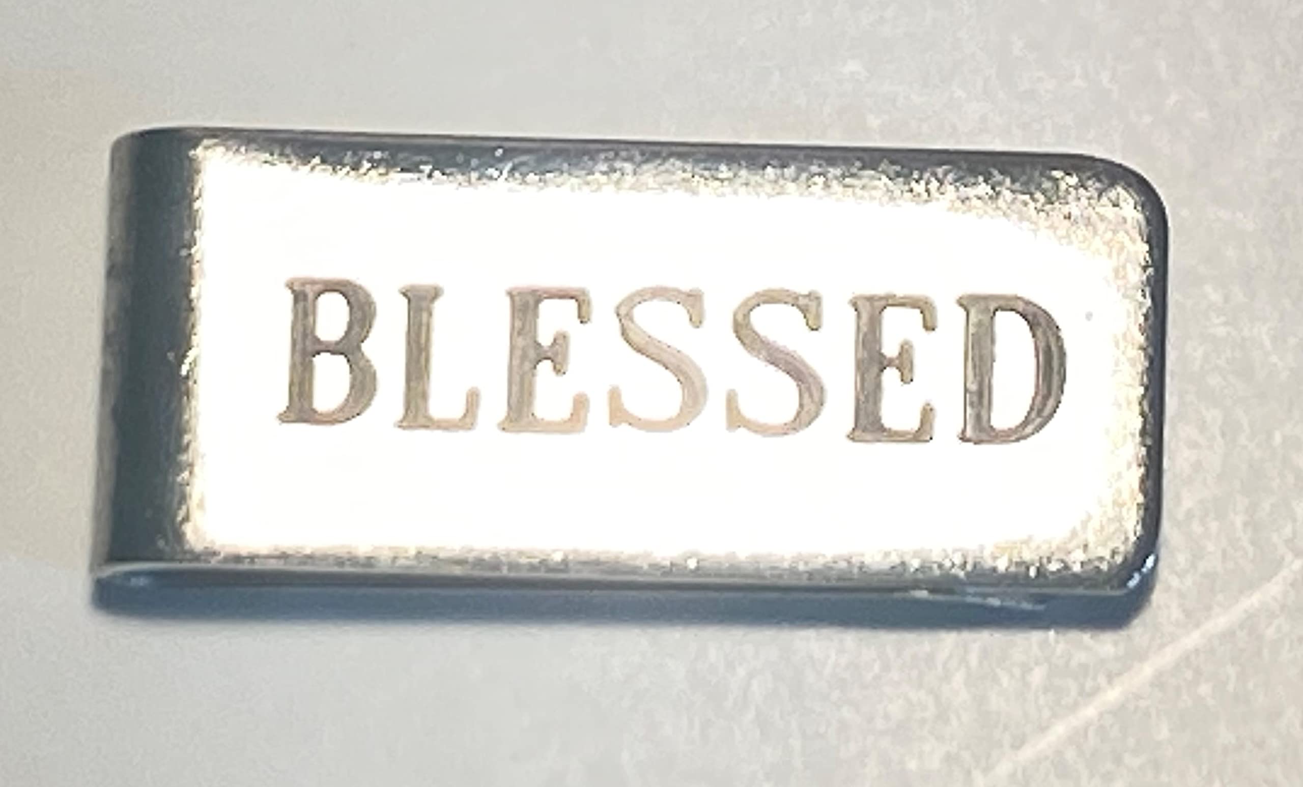 Personalized Stainless Steel Money Clip with Free Engraving - Perfect Gift for Men, Wedding, Anniversary & Business (Ideal for Cash, Credit Cards & ID)