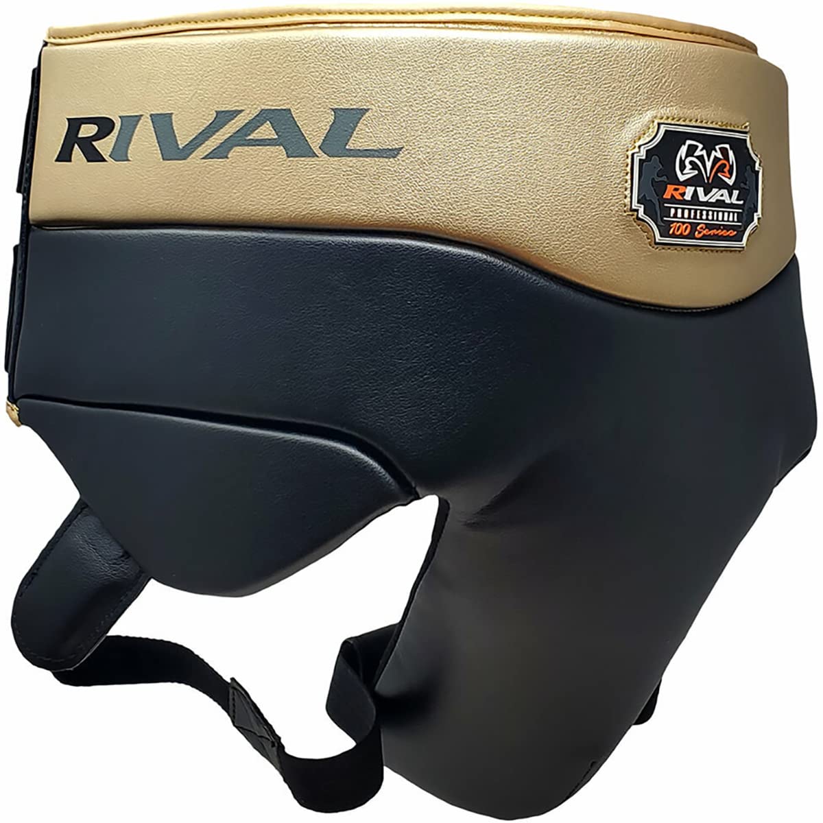 RIVAL Boxing RNFL100 Professional No-Foul Groin Protector - Dual Waist Straps & Hook Loop Closure - Ultra Lightweight PU Microfiber - Perfect for Boxing, MMA, Martial Arts Training & Competition Protection
