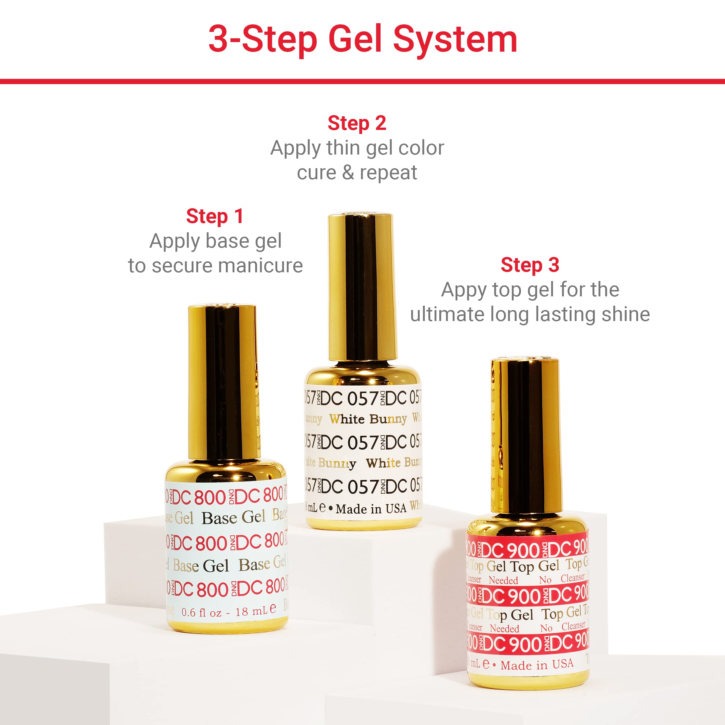 DND Gel & Nail Polish Set - 060 Beet Root (0.5 Fl Oz) | Long-Lasting Salon-Quality Manicure Kit for Home & Professional Nail Art