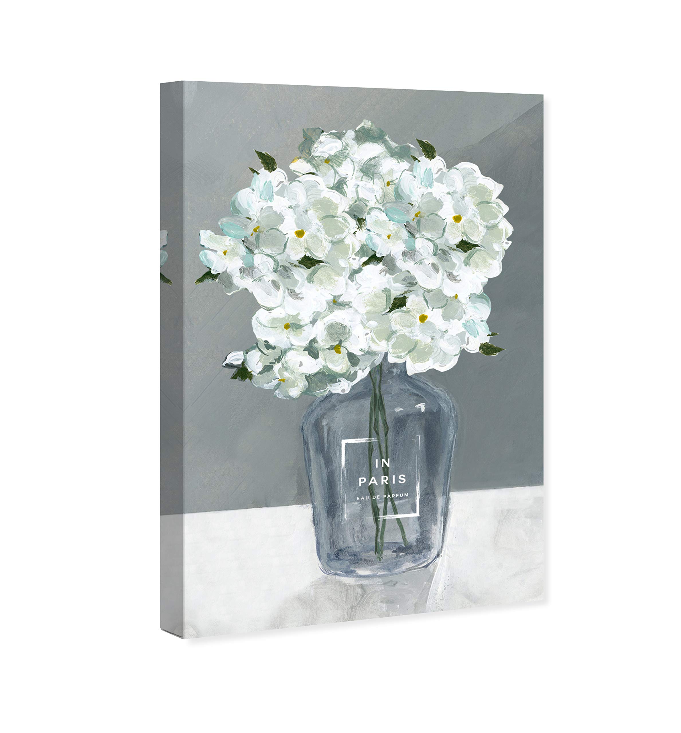 Oliver Gal Floral Wall Art Canvas Print - Hydrangeas Home Decor, 30x45 Inches, Gray & White - Perfect for Living Room, Bedroom & Office Decor