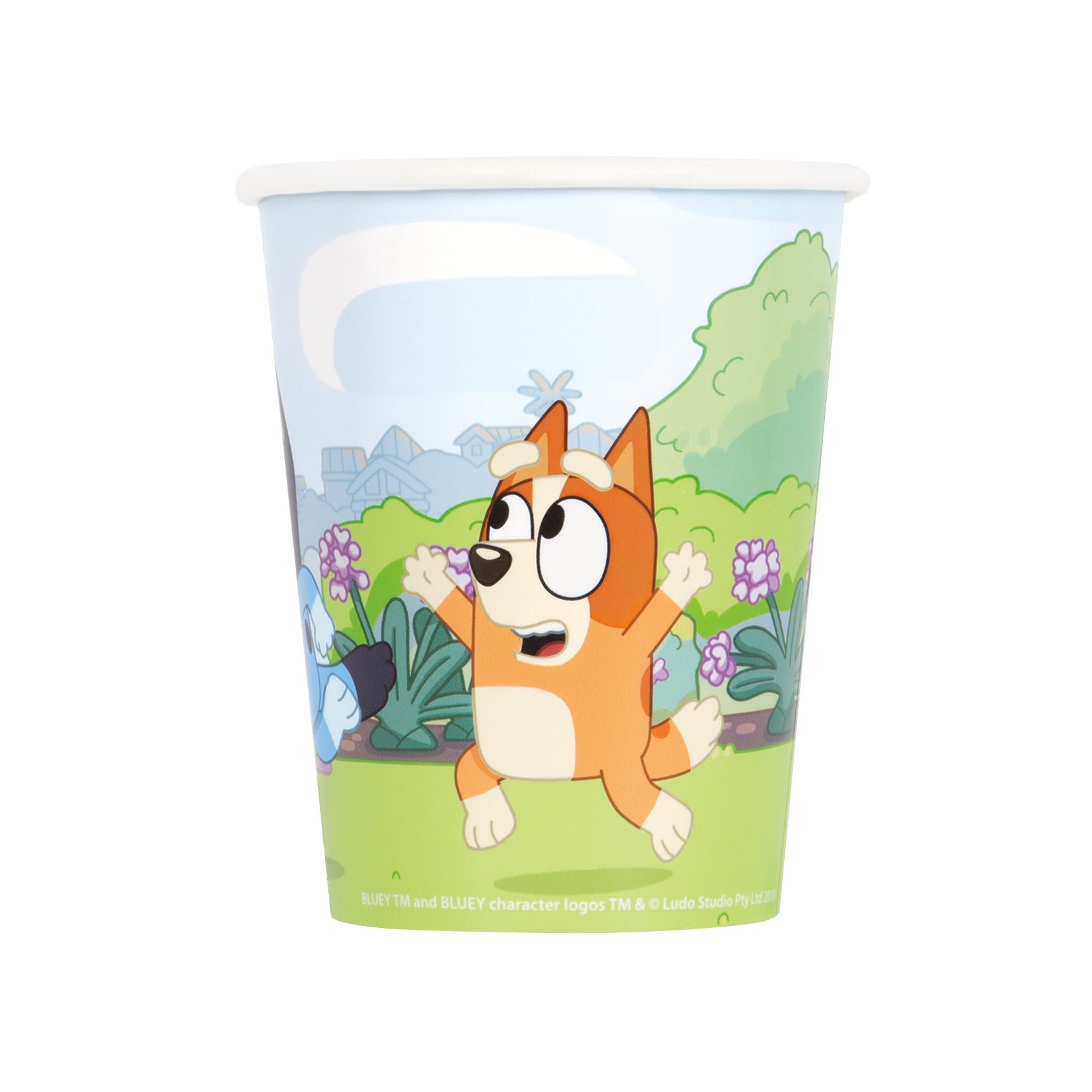 Bluey 9oz 8-Count Insulated Stainless Steel Kids Cups - Perfect for School Lunches, Picnics, and Birthday Parties