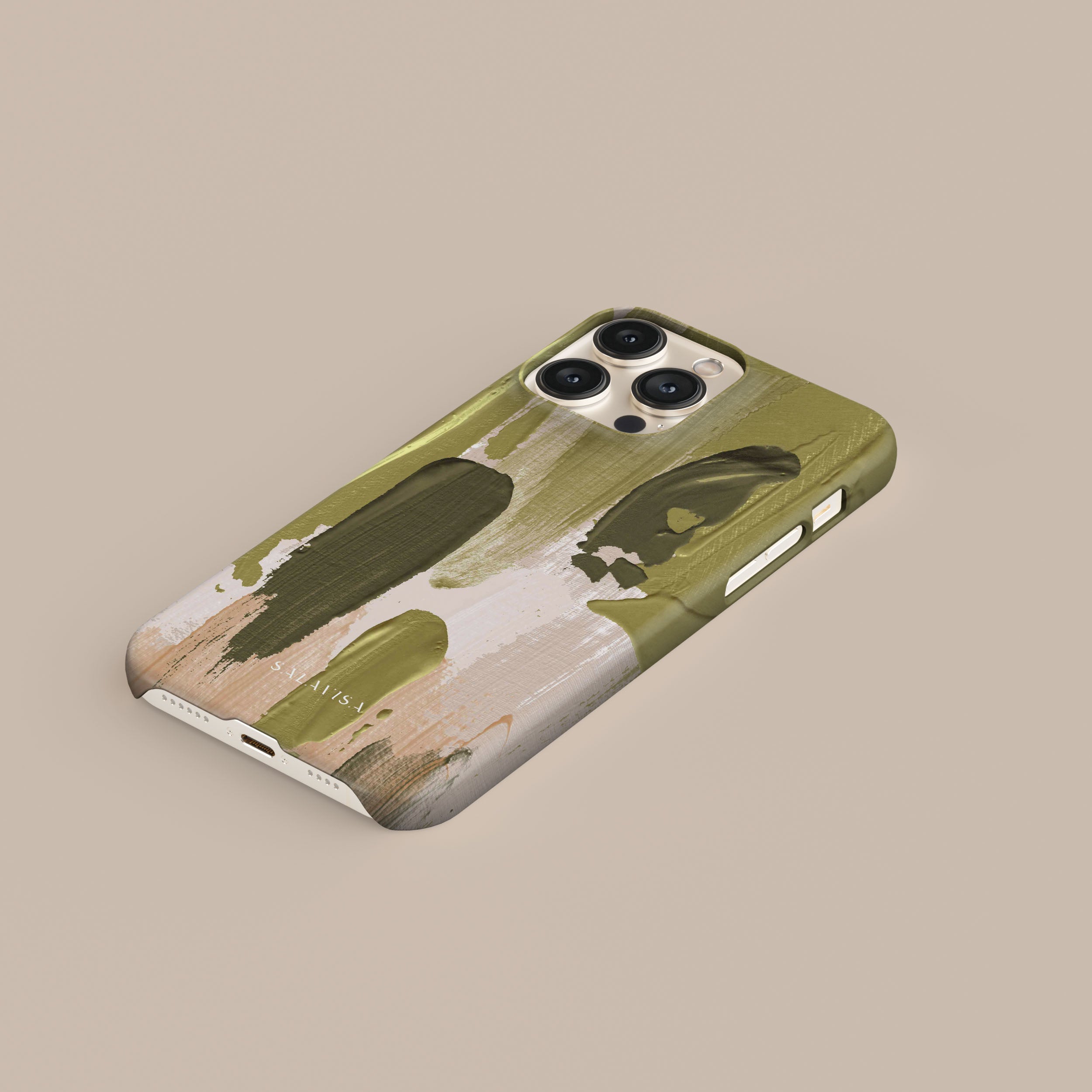 Premium Olive Green Luxury Phone Case - Slim Protective Cover for iPhone & Samsung | Perfect for Everyday Use, Travel & Gifting