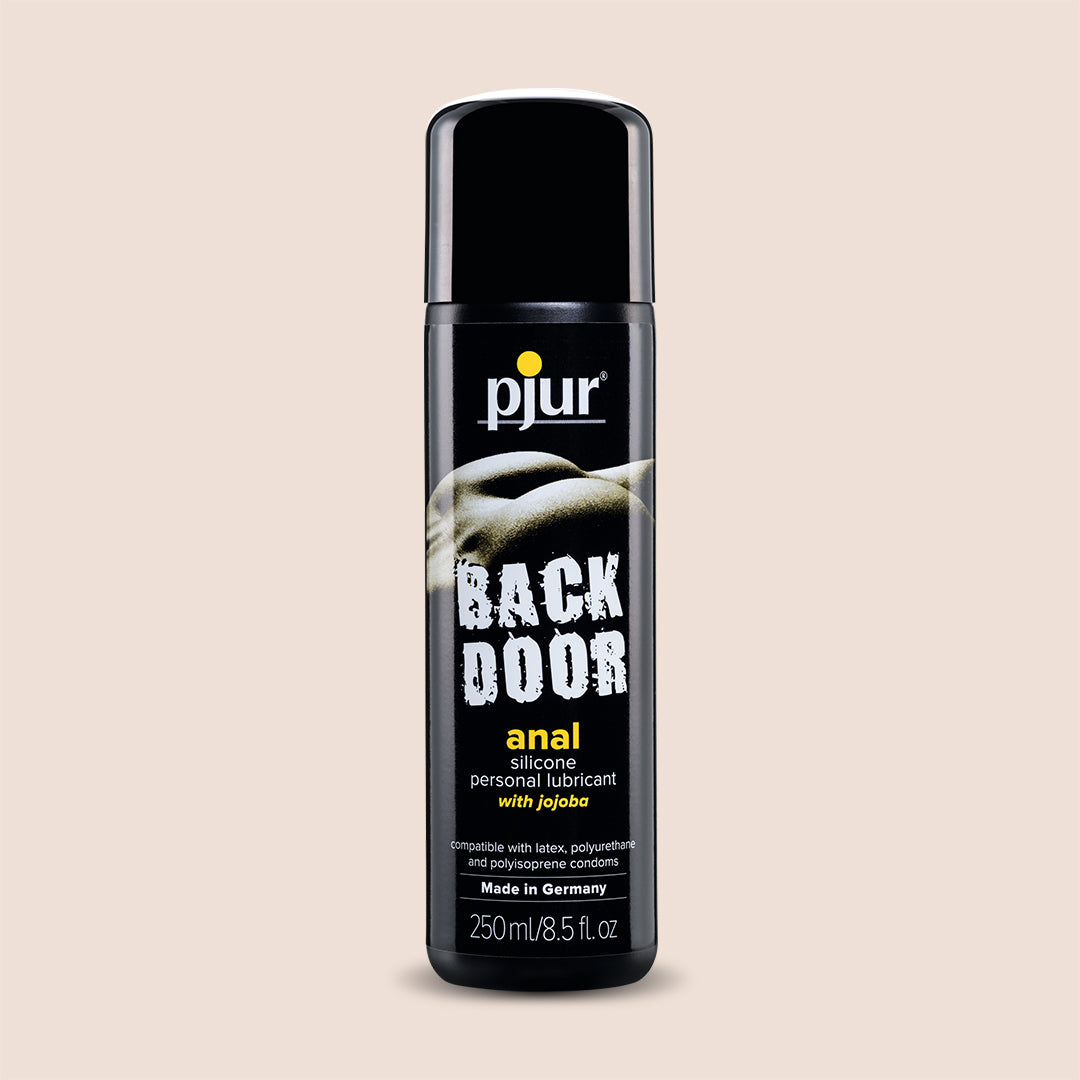 Pjur Back Door Anal Silicone Personal Lubricant - Long Lasting Silicone Based Lube with Relaxing Jojoba Oil | Perfect for Anal Play, Massage & Sensual Intimacy