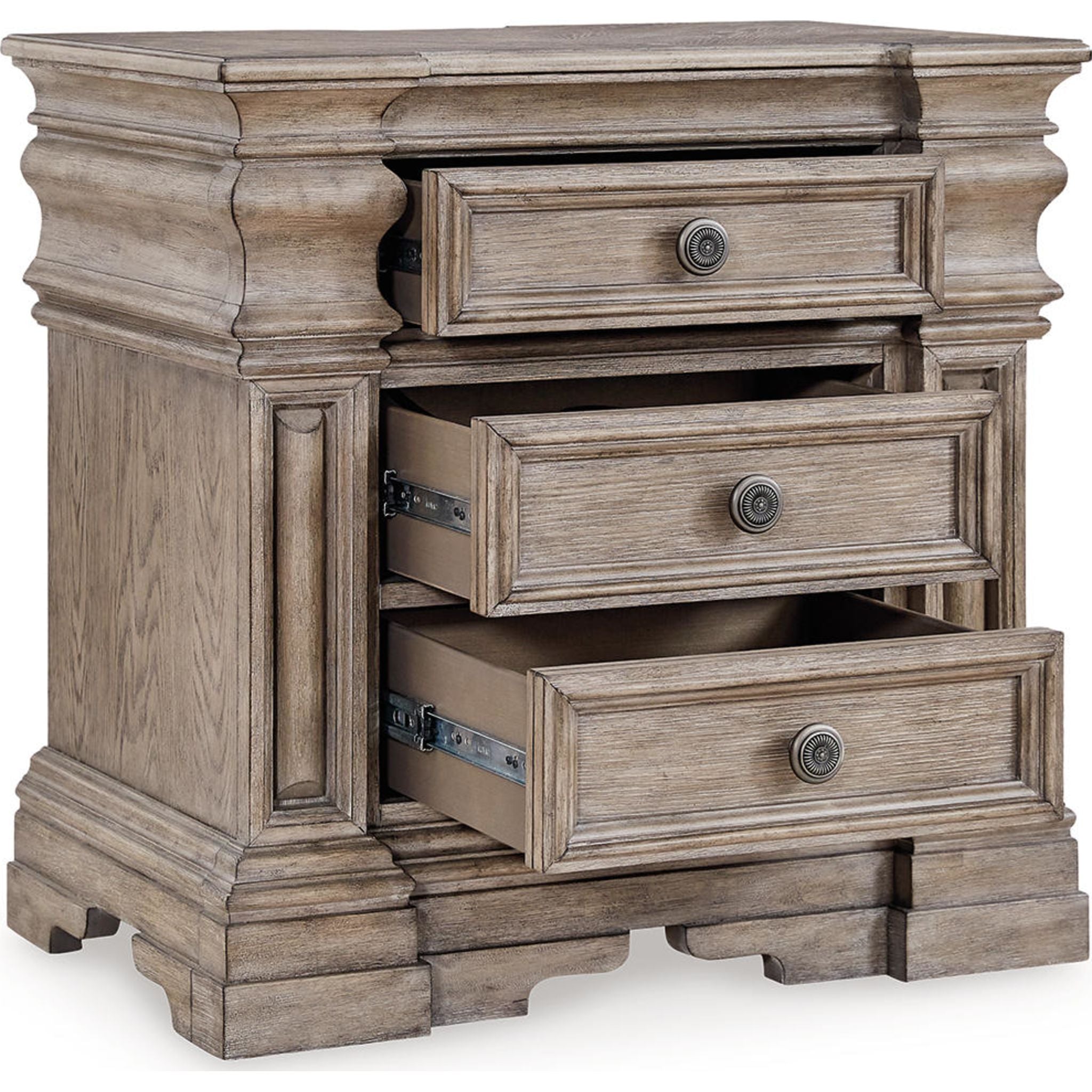 Blairhurst 6-Piece King Size Bedroom Set in Light Grayish Brown - Perfect for Modern Master Bedrooms & Guest Rooms