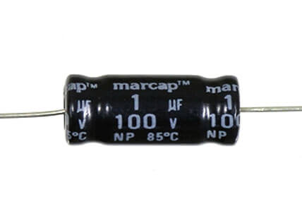 McBride MCC1E 1.0uF 50V Capacitor - High Quality Electronic Component for Audio Equipment, Power Supplies & Circuit Boards