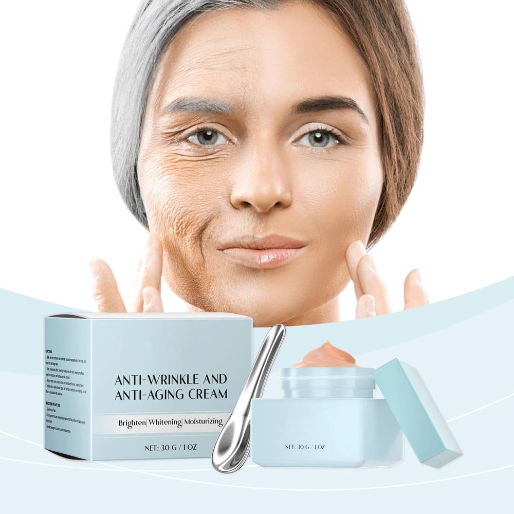 Power Redo Wrinkle Repair Cream - Anti-Aging, Moisturizing & Firming Facial Treatment for Smooth Skin | Reduces Fine Lines, Hydrates & Refreshes Without Stickiness | Perfect for Daily Skincare Routine & Nighttime Repair (1pc)