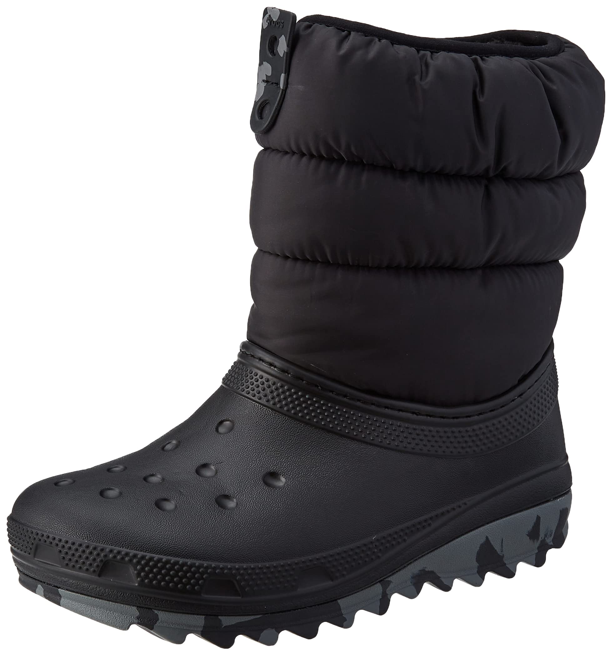 Crocs Unisex Kids Classic Neo Puff Winter Boots - Waterproof Snow Boots for Boys & Girls - Warm & Comfortable for Outdoor Play, Snow Days & Winter Activities