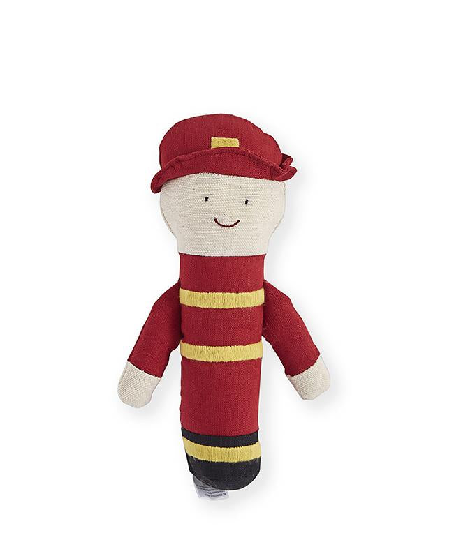 Fabio Fireman Rattle - Interactive Baby Toy for Sensory Development & Early Learning | Perfect Gift for Newborns, Toddlers & Infants | Great for Playtime, Teething & Motor Skills Development
