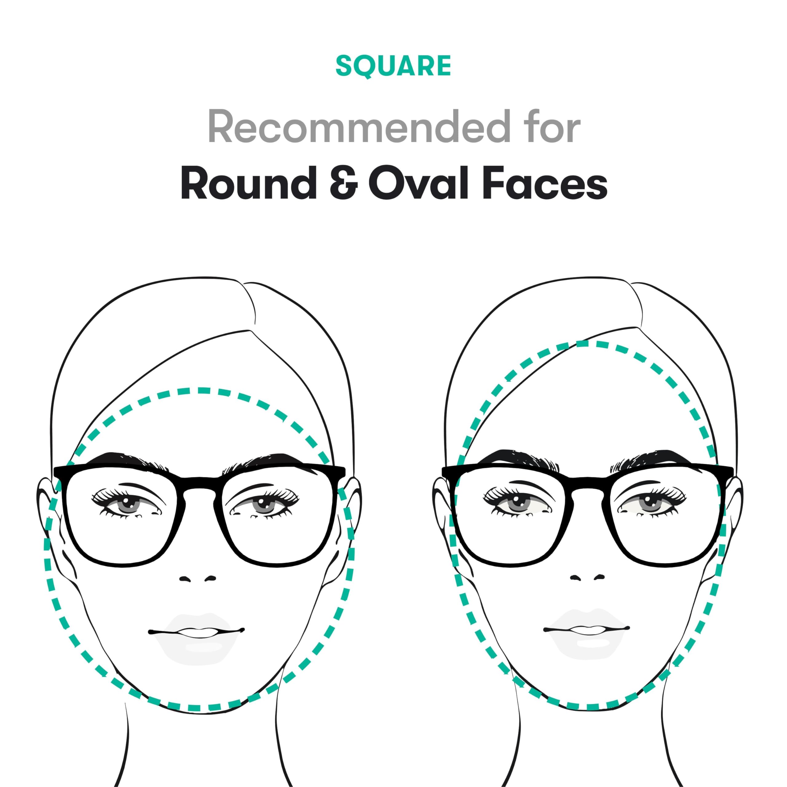 Stoggles Square Z87.1 Certified Small Safety Glasses - Polycarbonate, Scratch & Shatter-Proof, Blue Light & UV Protection - Anti-Fog Coating with Top & Side Shields - Protective & Stylish Eyewear for Work, DIY Projects & Outdoor Activities
