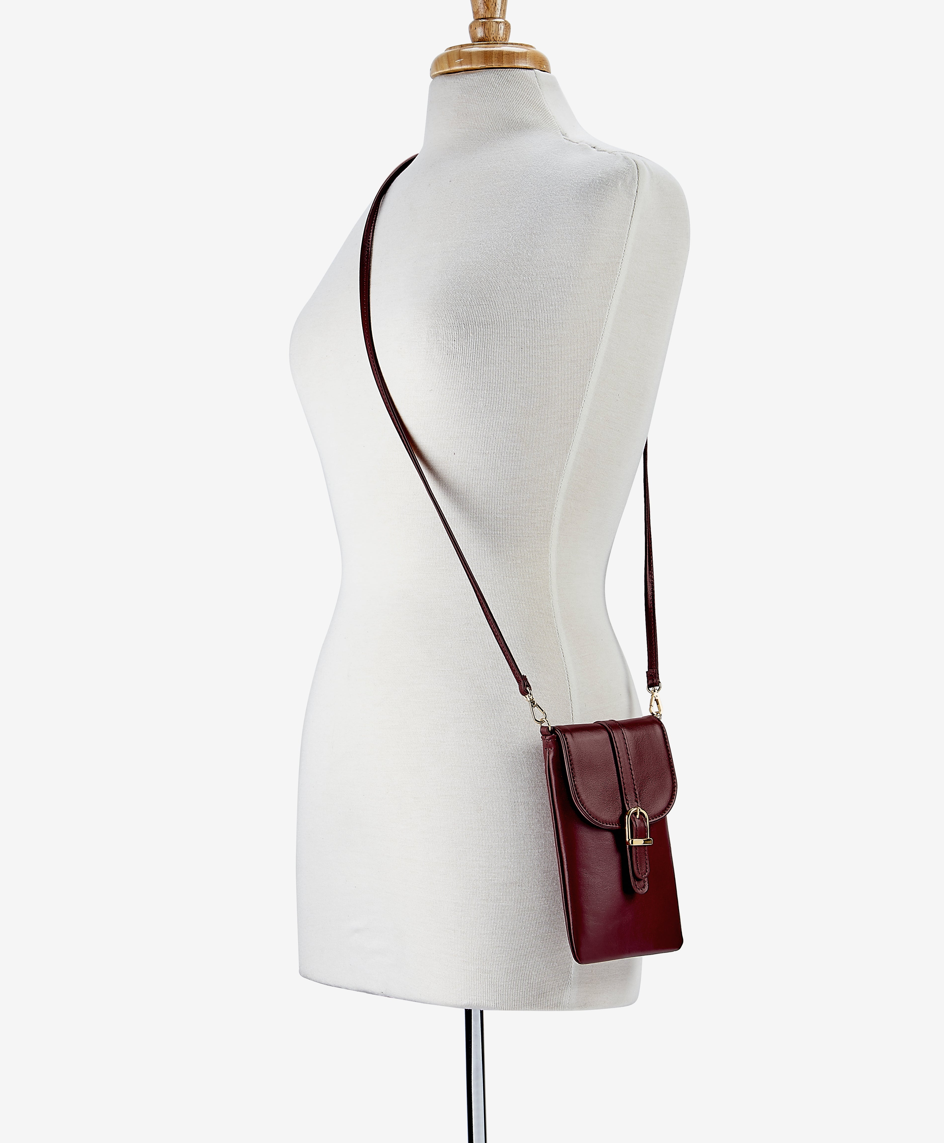 Emmie Crossbody Phone Pouch for Women - Stylish & Secure Small Cell Phone Holder Bag - Perfect for Travel, Shopping, and Everyday Use