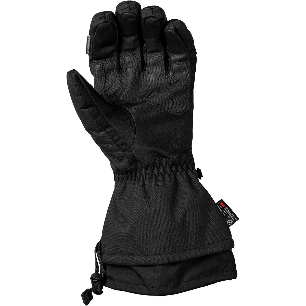 CastleX Men's Epic Plus Gloves - Black/Black Large Size | Winter Gloves for Outdoor Activities, Skiing, Snowboarding & Cold Weather Protection