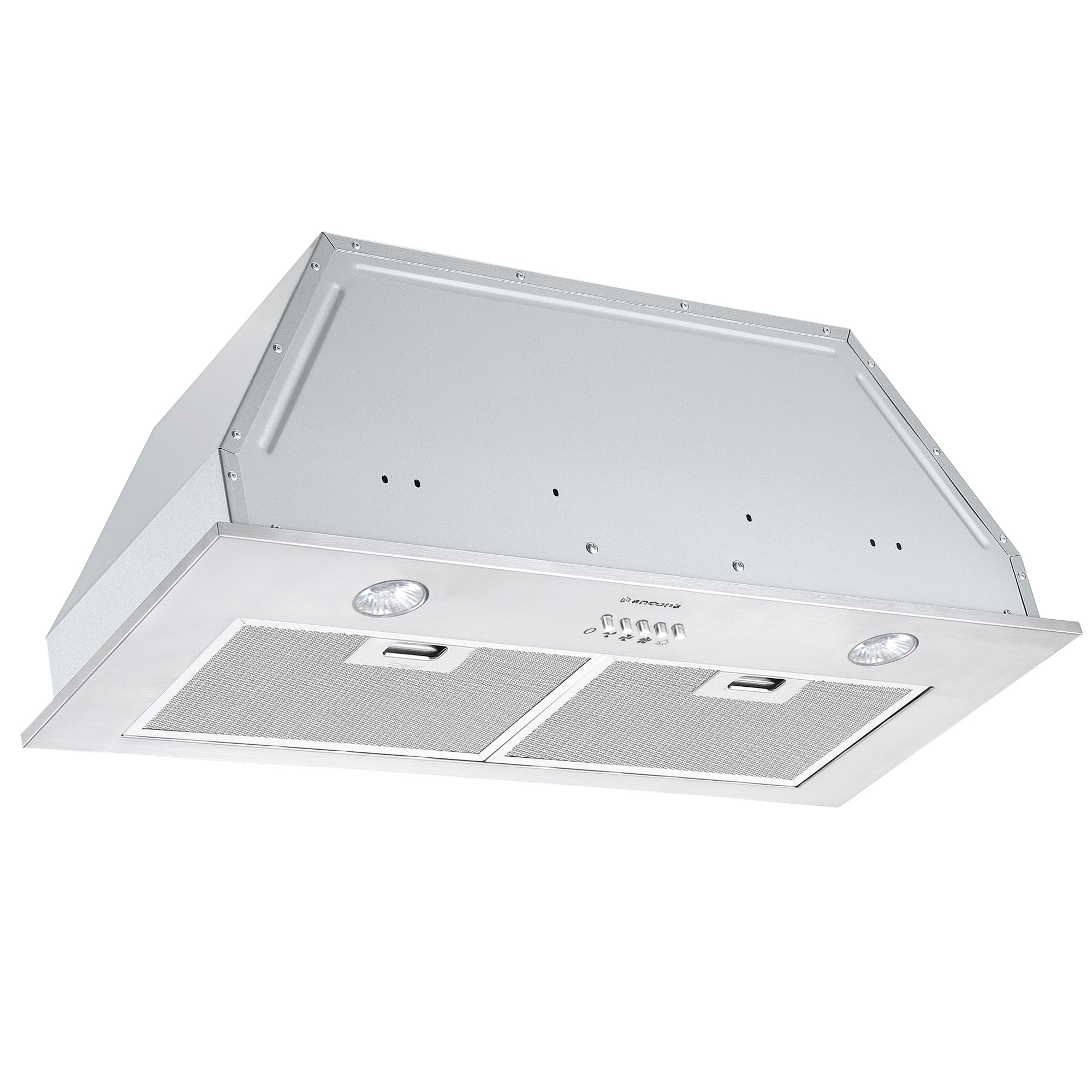 B328 28-Inch Stainless Steel Built-In Range Hood - Powerful Kitchen Ventilation for Smoke & Odor Removal - Perfect for Modern Homes & Restaurants