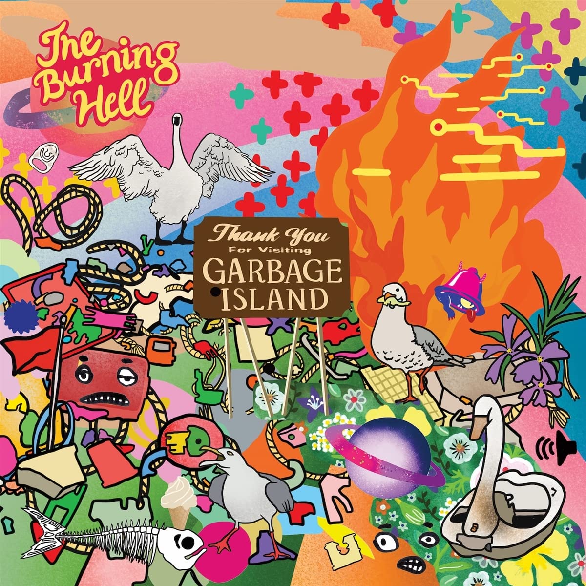 Garbage Island Random Color Eco-Mix - Sustainable Reusable Shopping Bags for Groceries, Beach Trips & Daily Errands