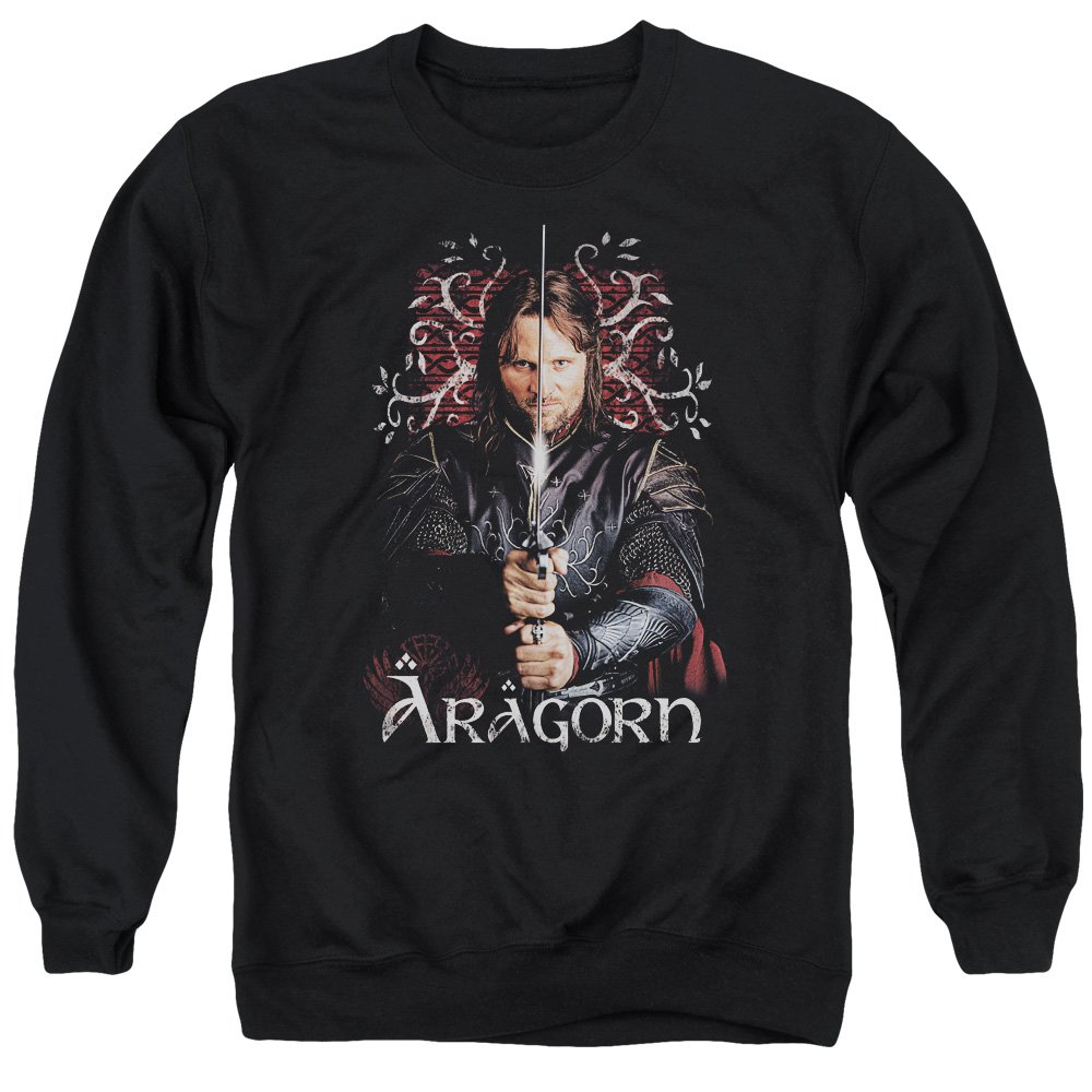 Lor Aragorn Unisex Crewneck Sweatshirt for Men & Women - Soft Cotton Pullover for Casual Wear, Street Style & Lounge Comfort