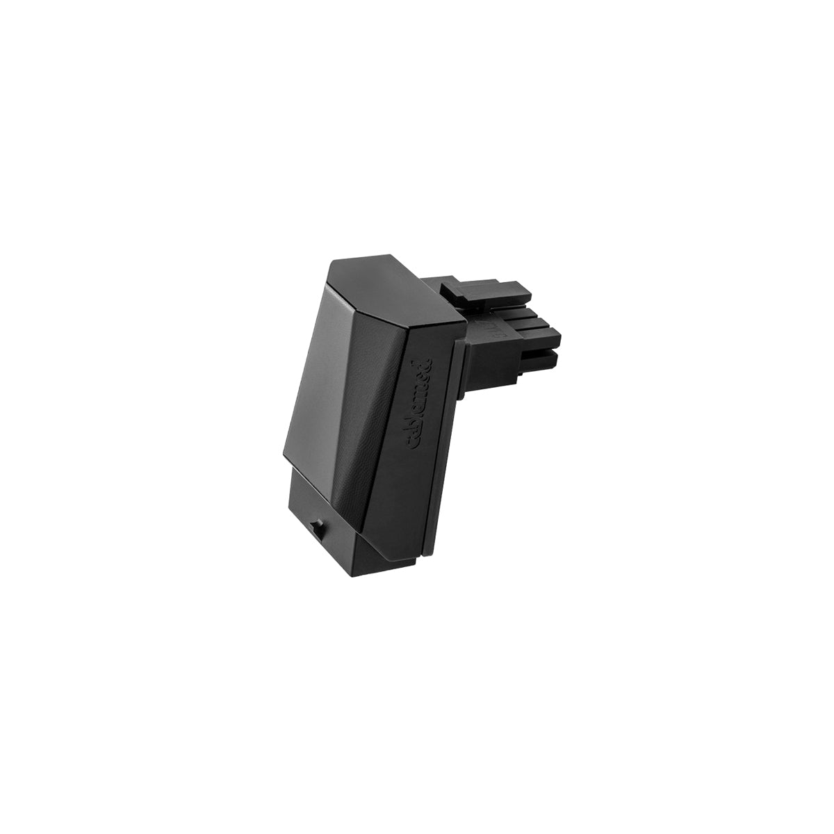 CableMod 12VHPWR 90 Degree Angled Adapter - Variant A (Black) | Right Angle Power Connector for NVIDIA RTX 4090/4080 GPUs | Perfect for PC Gaming & Small Form Factor Builds