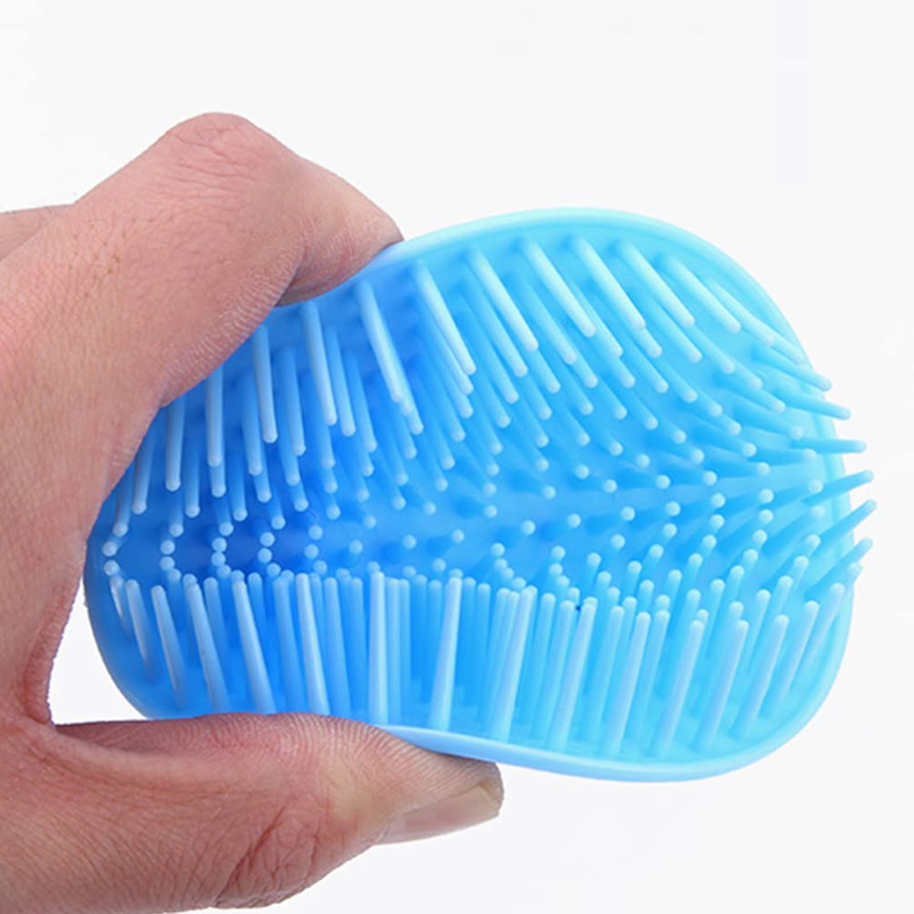 4-Piece Shampoo Brush Set - Scalp Massager & Hair Cleaning Brush for Dandruff Removal, Head Massage & Hair Washing - Perfect for Relaxation, Deep Cleansing & Improved Hair Health at Home or Salon
