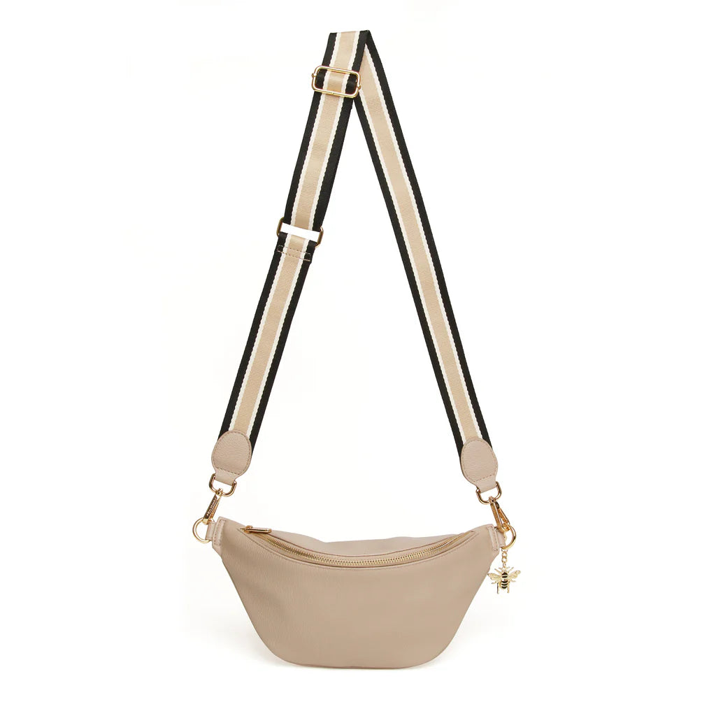 Alice Wheeler Banana Bag - Durable & Stylish Stone Pattern Crossbody Bag for Women | Perfect for Travel, Shopping & Everyday Use