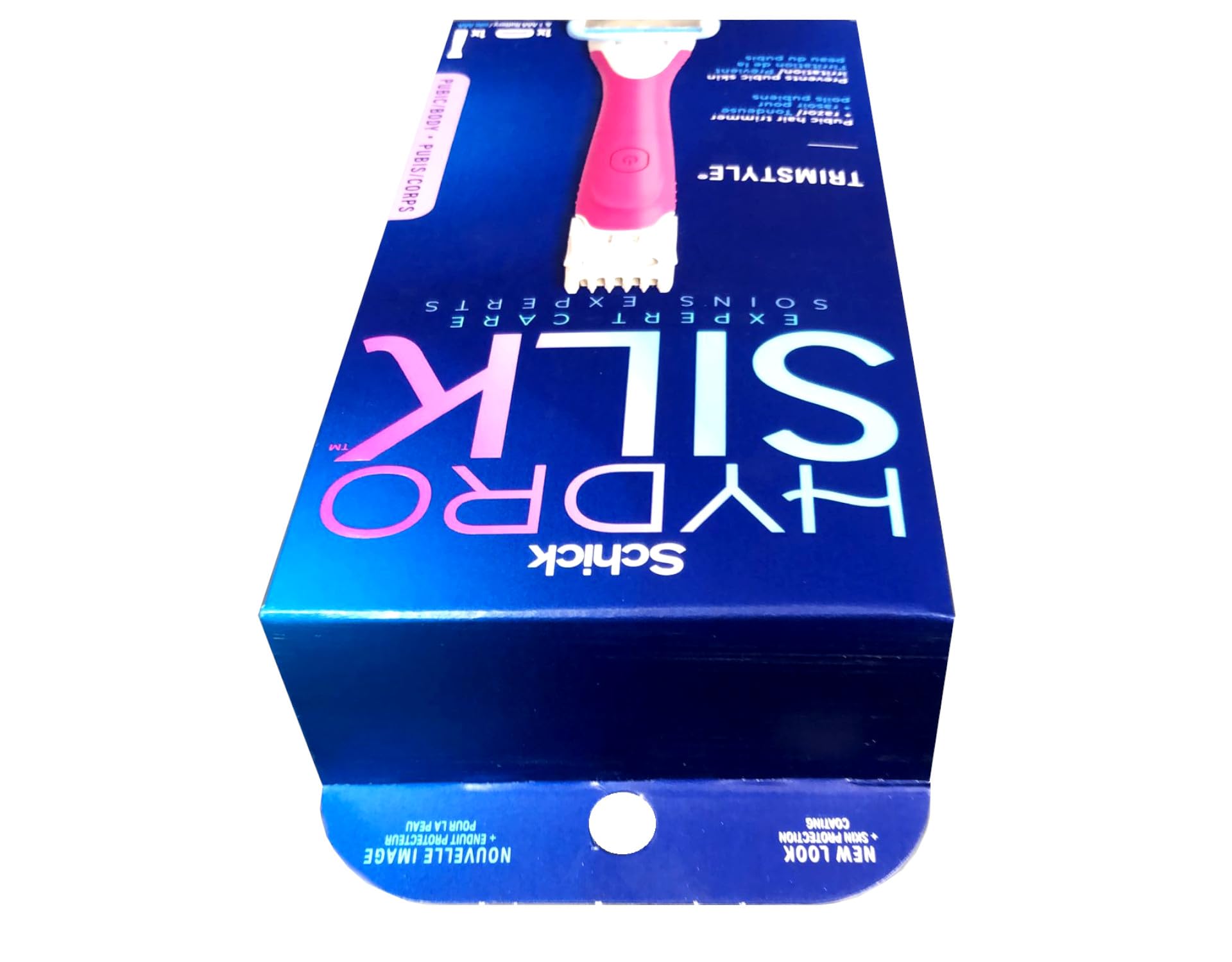 Schick Hydro Silk TrimStyle Razor for Women - 6 Pack Bikini Trimmer & Shaver with Hydrating Serum | Perfect for Travel, Gym Bag & Smooth Skin Care Routine