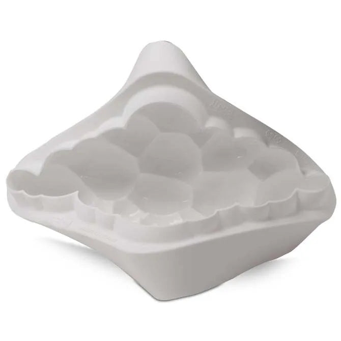 Non-Stick Silicone Baking Mold - Cloud White, Perfect for Cupcakes, Muffins, and Cake Pops | Oven & Freezer Safe Baking Tool for Home Bakers