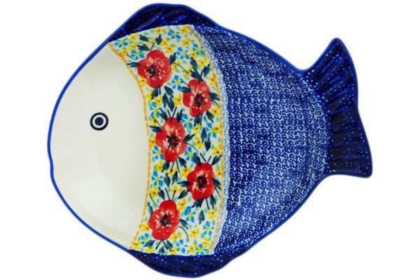 10-Piece Fish Shaped Serving Platter Set - Colorful Rainbow Design for Seafood, Sushi & Party Appetizers | Perfect for Entertaining, Buffets & Holiday Gatherings
