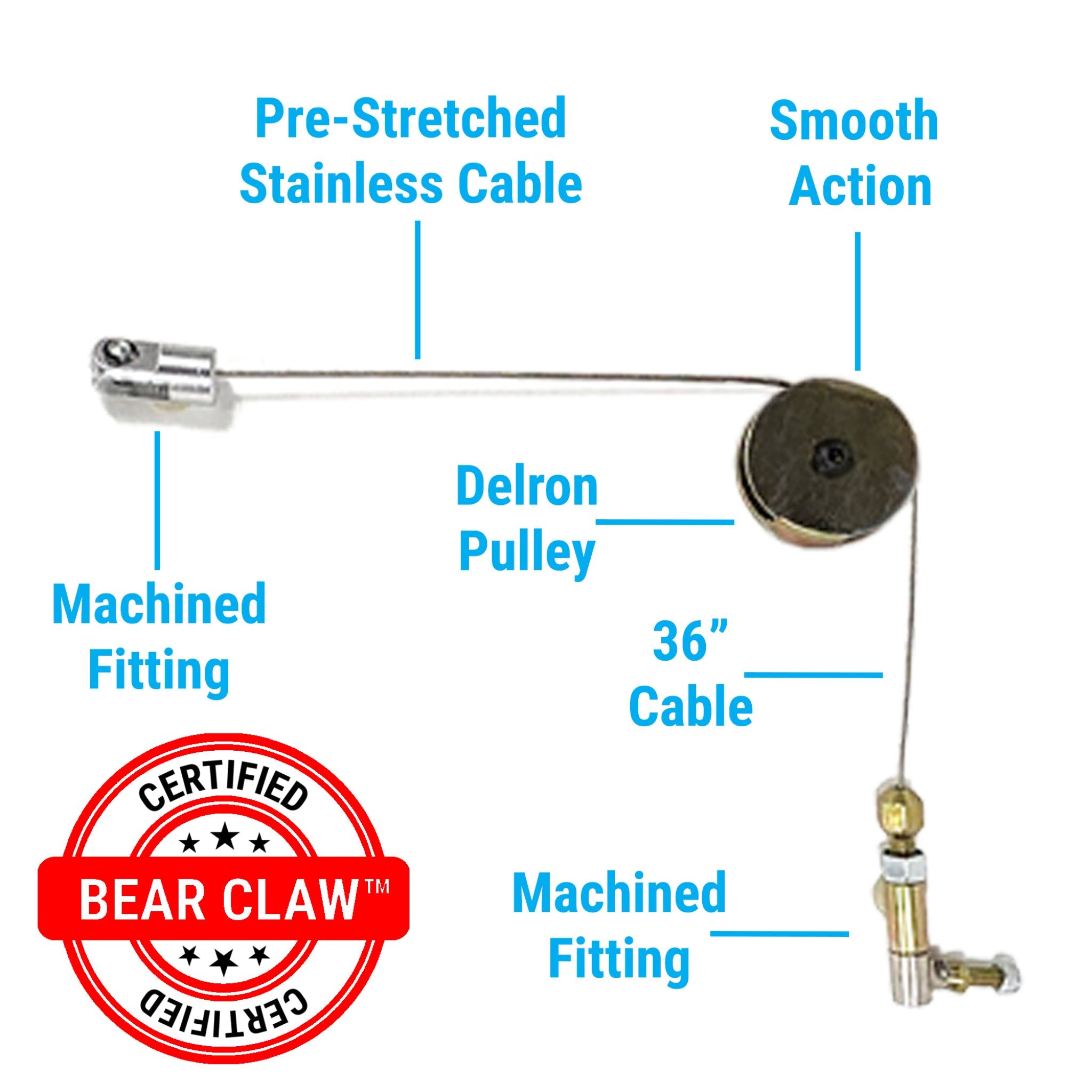 1904 Rambler Model L Shaved Door Handle Upgrade Kit - Stainless Steel Solenoid Latch System with Pulley Cable - Perfect for Classic Car Restoration & Custom Builds