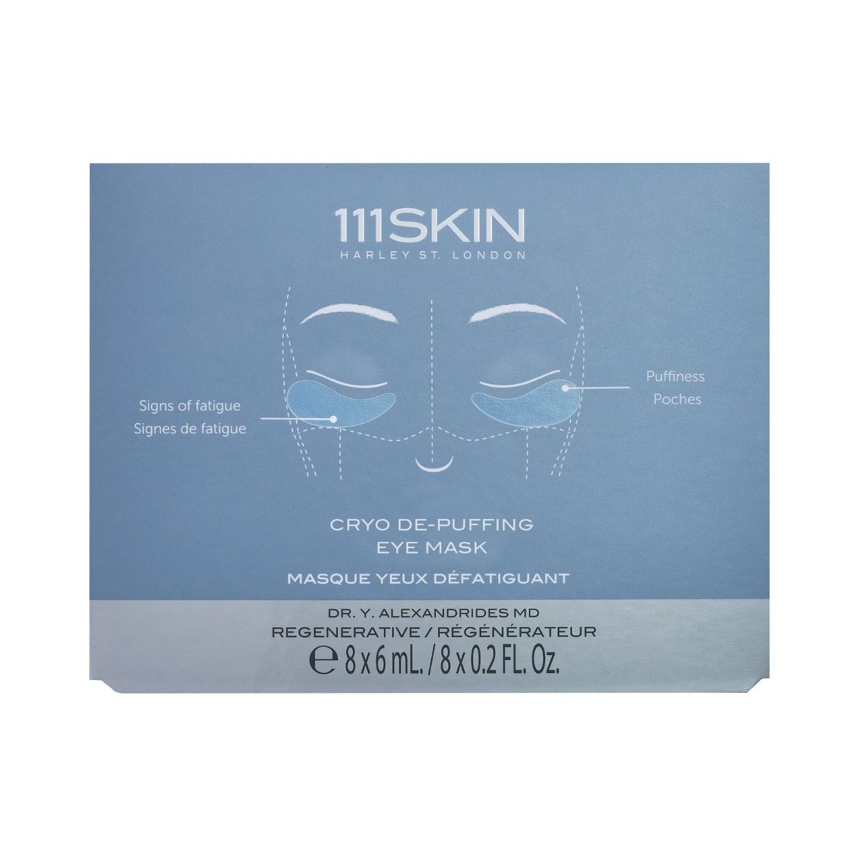 Cooling Eye Mask for Puffy Eyes - Reduce Dark Circles & Swelling - Perfect for Travel, Work & Relaxation