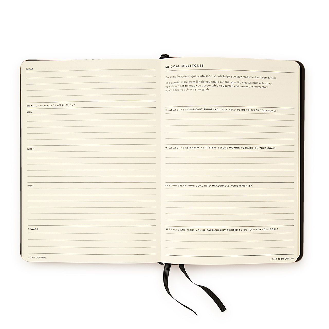Migoals Goals Journal - Soft Cover A5 Planner for Productivity, Success & Personal Growth | Perfect for Students, Professionals & Goal Setting