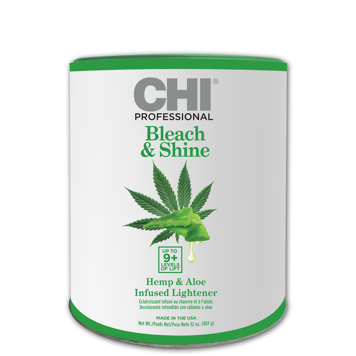 Chi Bleach & Shine Hair Lightener Kit - Professional Salon Quality Bleaching & Shine Treatment for Blonde & Highlighted Hair | Perfect for At-Home Hair Lightening & Salon-Style Results