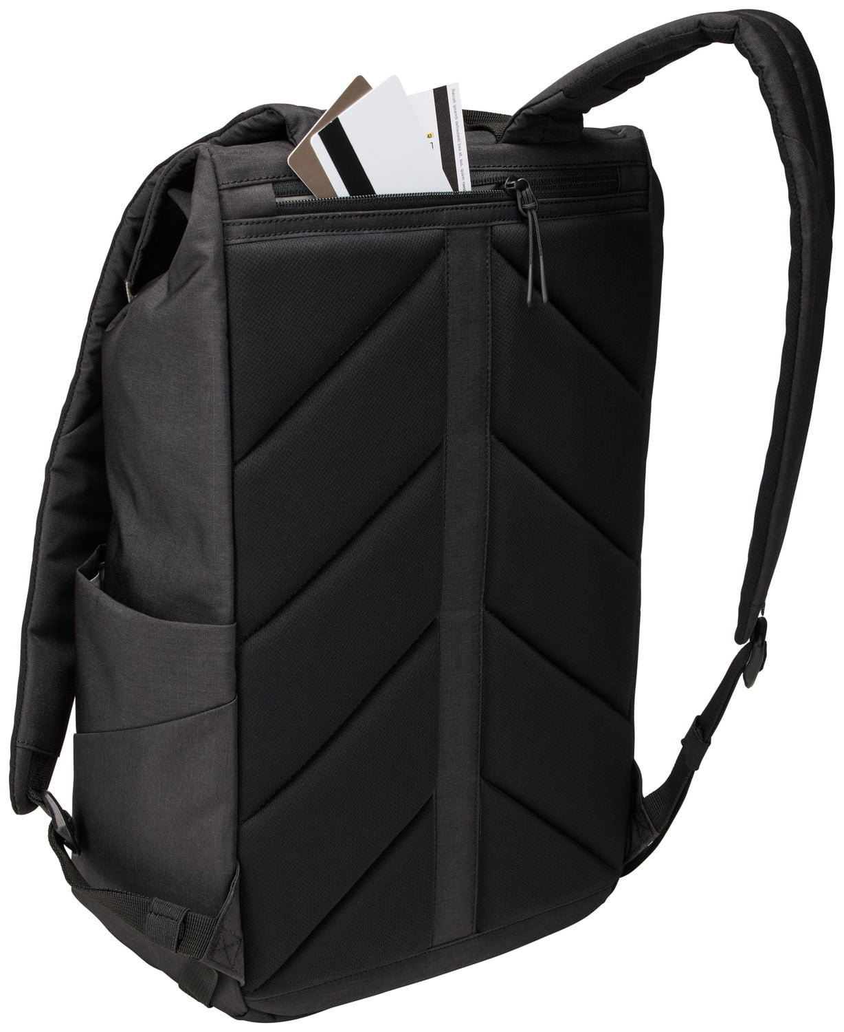 Thule Lithos 16L Backpack - Lightweight & Durable Daypack for Hiking, Travel & Commuting - Black