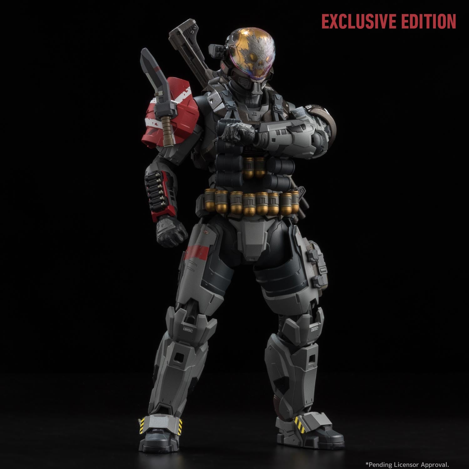 1000Toys RE:EDIT Halo Reach Emile A239 Noble Four 1/12 Scale Action Figure - PX Previews Exclusive Collectible for Display & Gaming Enthusiasts