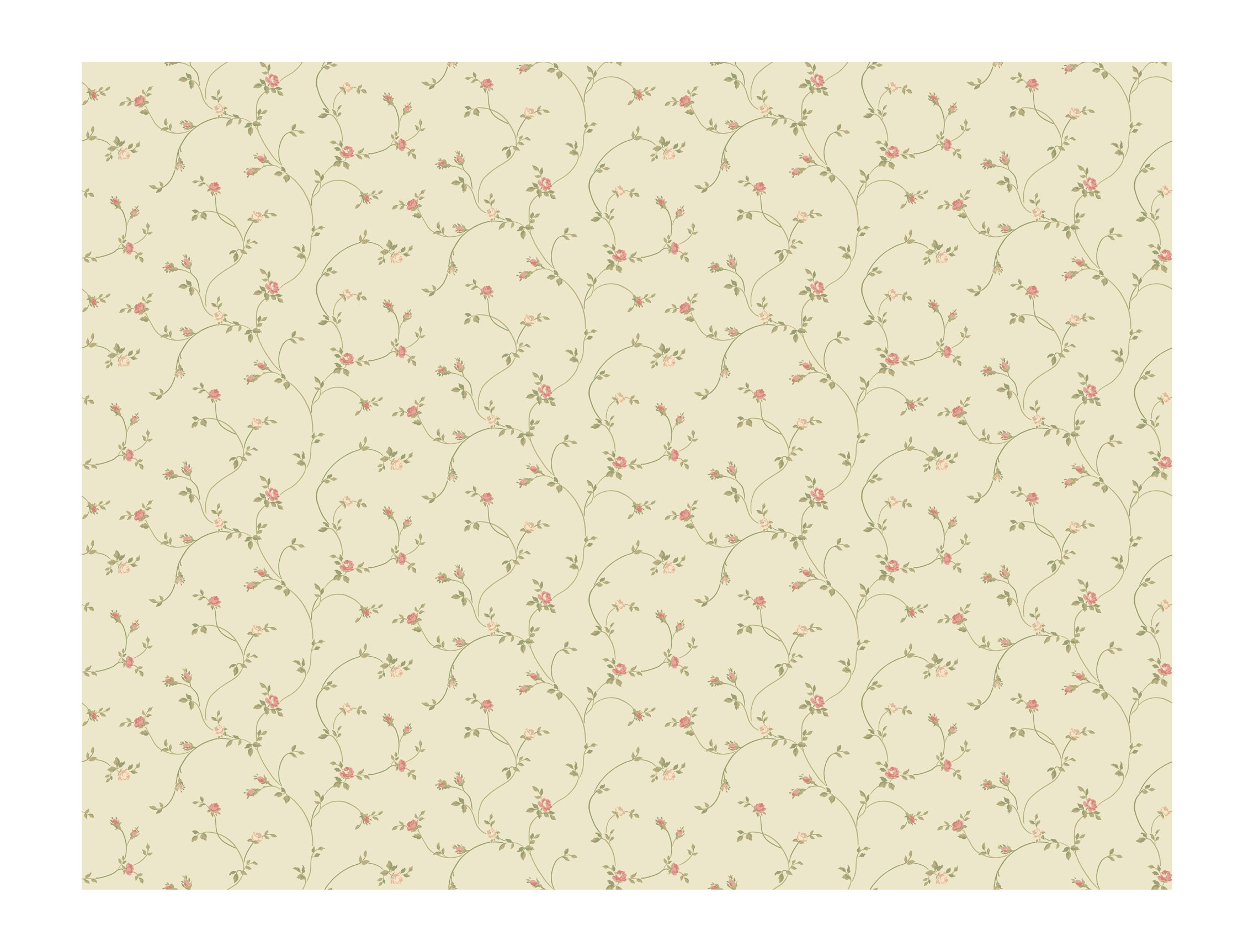 York Wallcoverings Keepsake GP7266 Rose Toss Wallpaper - Beige Floral Vintage Design | Perfect for Bedroom, Living Room & Home Decor