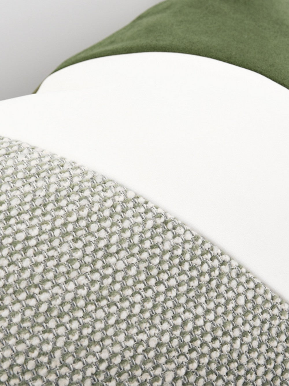 Modern Abstract Decorative Throw Pillows for Couch & Sofa - Green & White Large Living Room Pillow Covers - Perfect for Home Decor, Accent Seating & Cozy Comfort
