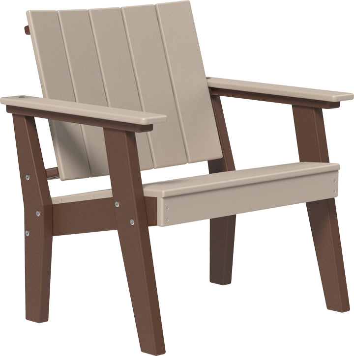 LuxCraft Modern Urban Chat Chair - Stylish Accent Chair for Living Room, Office & Lounge - Perfect for Small Spaces, Reading Nook & Conversation Areas
